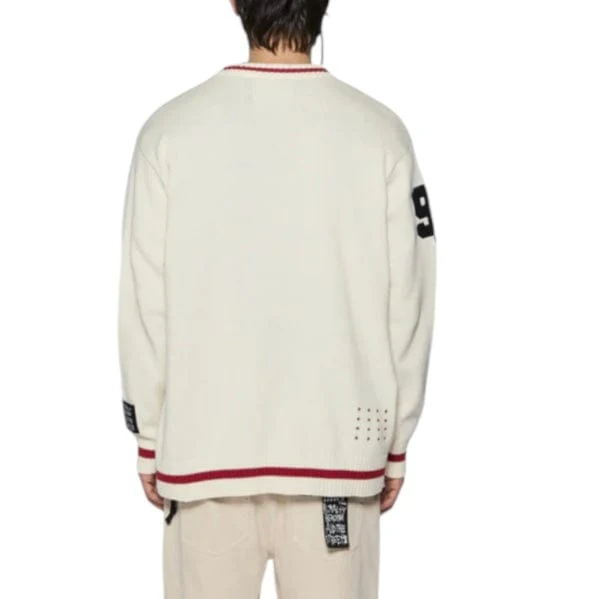Ksubi Playoff Cardigan (Ecru Natural) MSP25KW003 - Image 2