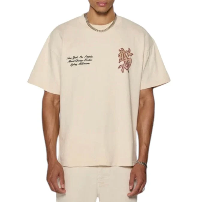 Ksubi Playoff Ekcess SS Tee (Dusty Desert Tan) MSP25TE037