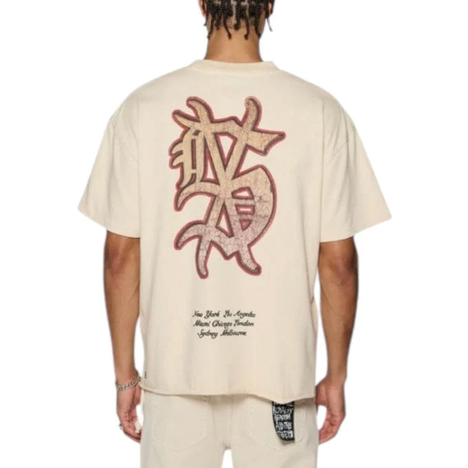 Ksubi Playoff Ekcess SS Tee (Dusty Desert Tan) MSP25TE037 - Image 2