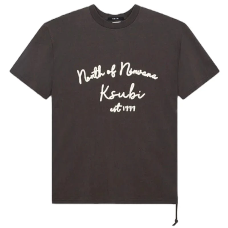 Ksubi Salud Biggie SS Tee (Faded Black) MPF25TE017 - Image 3