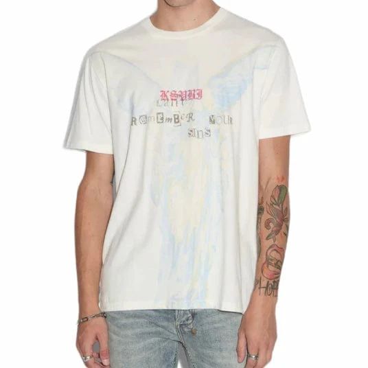 Ksubi Sinners Kash SS Tee (Vintage White) MPF24TE003 - Image 2