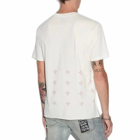 Ksubi Sinners Kash SS Tee (Vintage White) MPF24TE003 - Image 3