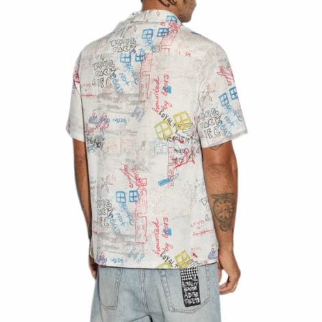 Ksubi Skrawler Resort Short Sleeve Shirt (White) MPF24SH017 - Image 3