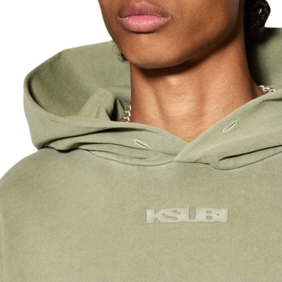 Ksubi Sott Ekcess Hoodie (Moss) MFA24FL003 - Image 3
