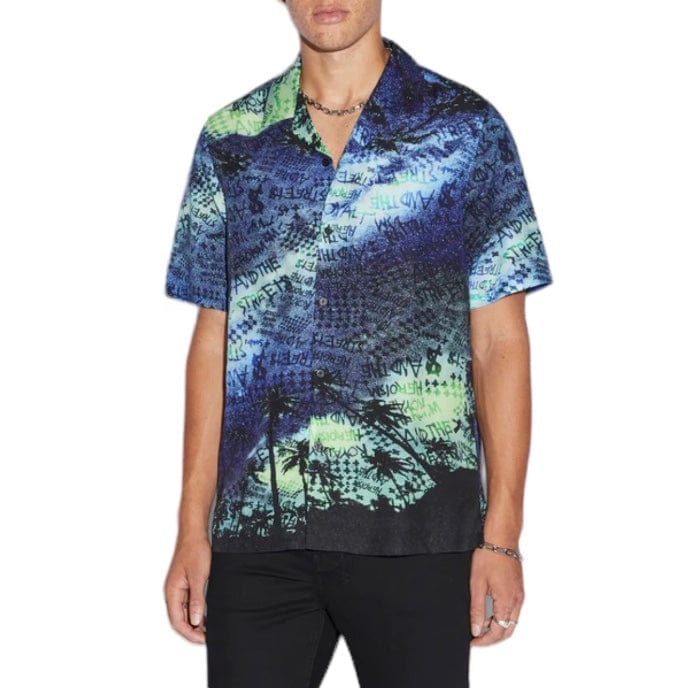 Ksubi Space Palm Resort SS Shirt (Multi) MSP24SH006 - Image 4