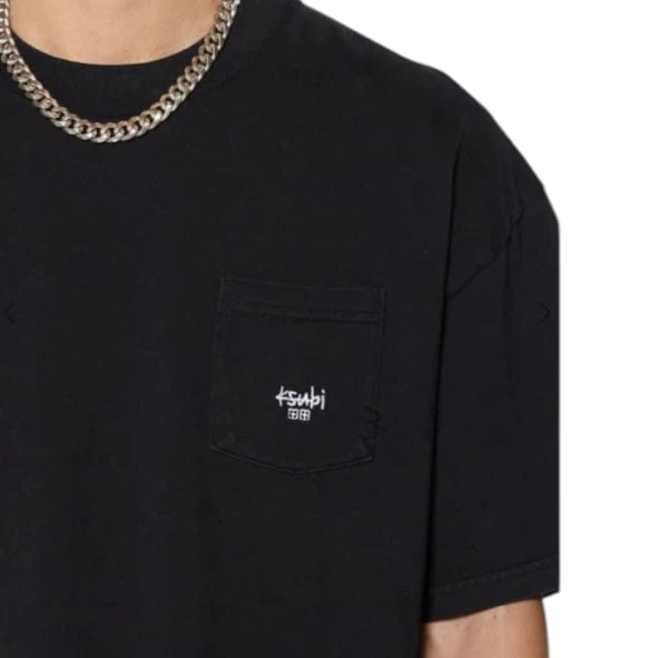 Ksubi Stamp Ekcess Pocket SS Tee (Black) MSP25TE003 - Image 3