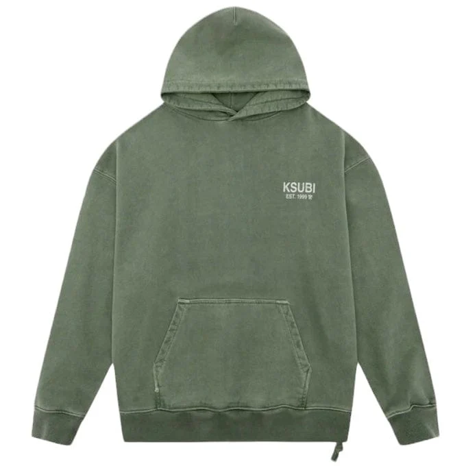 Ksubi State Ekcess Hoodie (Hash Green) MPS25FL001 - Image 3