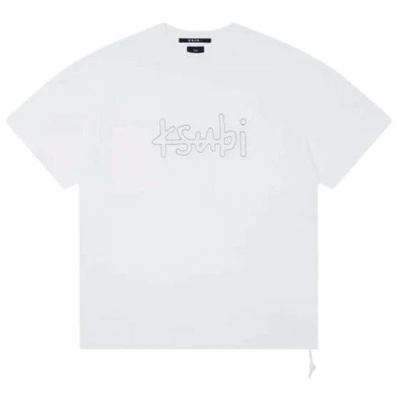Ksubi Stitched Up Ekcess Tee (Vintage White) MFA24TE020 - Image 5