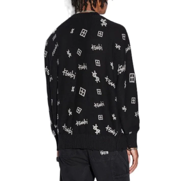 Ksubi Trash Box Knit Crew (Black) MSP24KW007 - Image 3