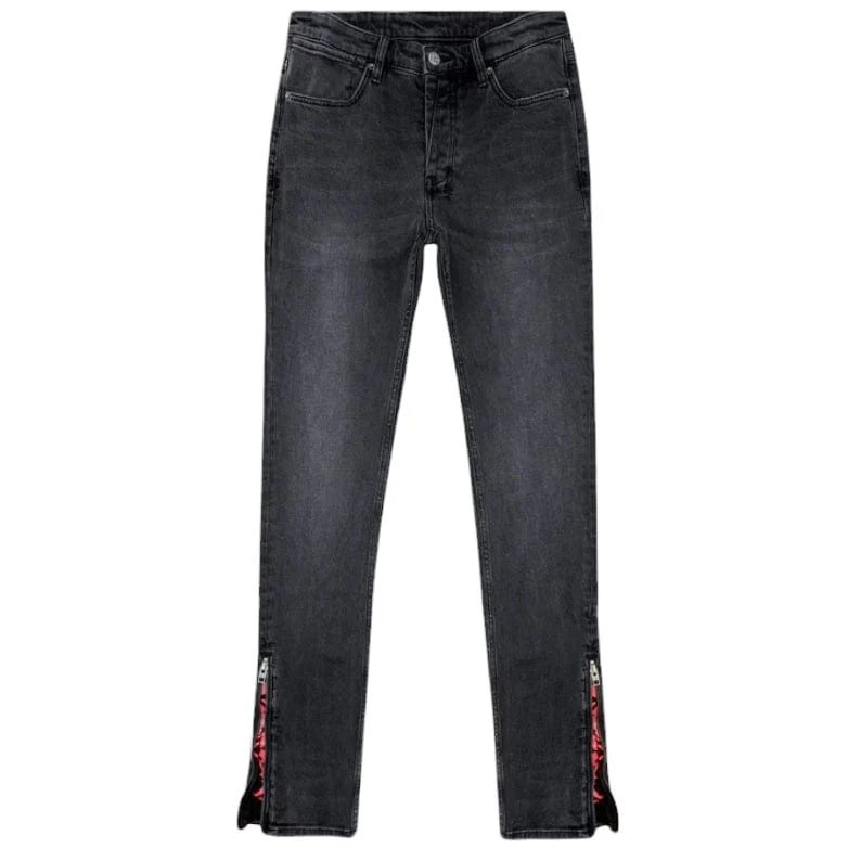 Ksubi Van Winkle Angst Chamber Denim (Black) MFA24DJ041 - Image 7