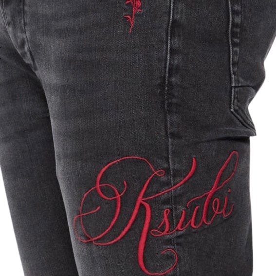 Ksubi Van Winkle Black Rokk Denim (Black) MSP25DJ004 - Image 5
