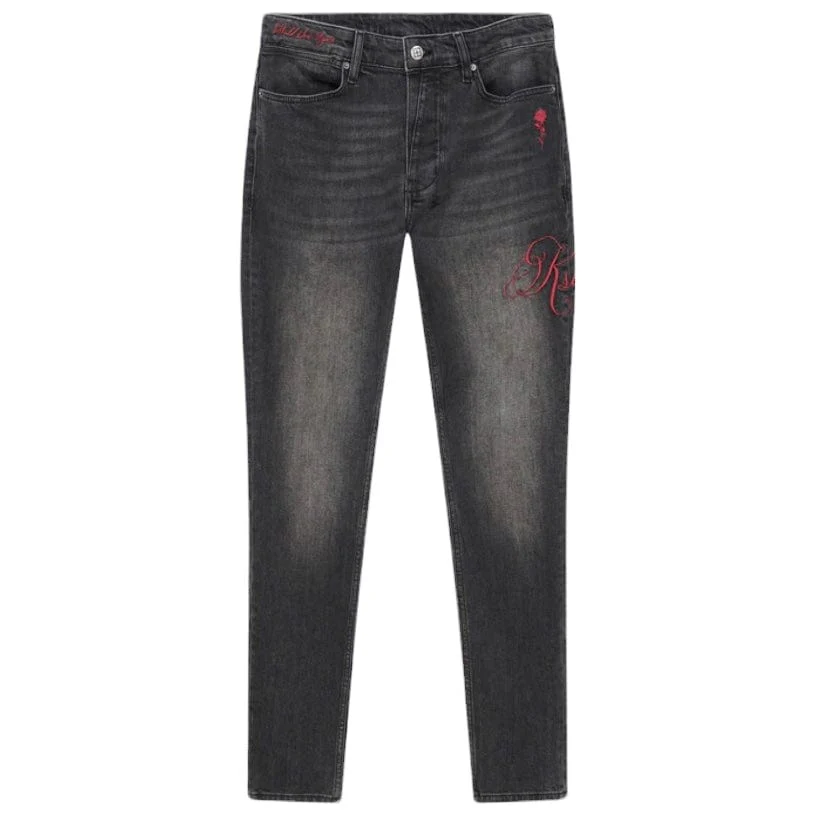 Ksubi Van Winkle Black Rokk Denim (Black) MSP25DJ004 - Image 6