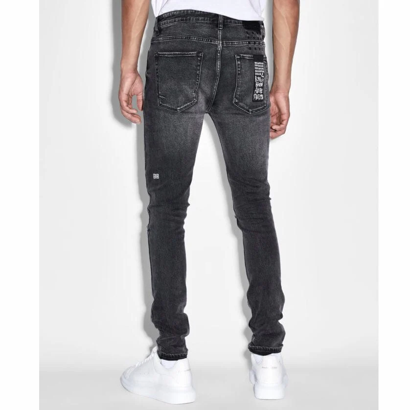 Ksubi Van Winkle Comik Angst Trashed Jean (Black Stonewash) 5000005464 - Image 2