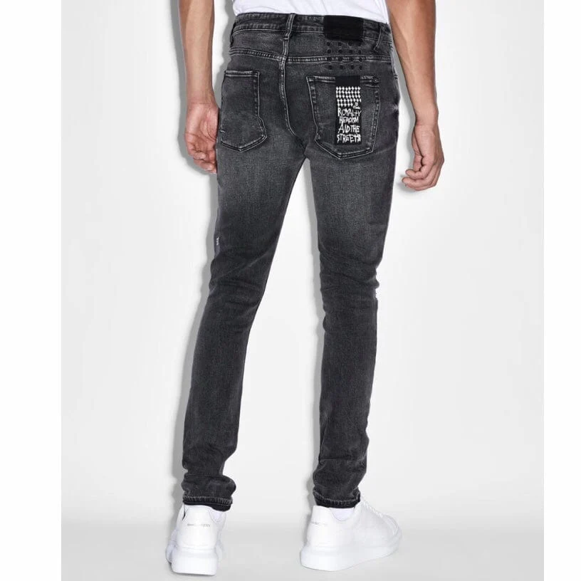Ksubi Van Winkle Comik Angst Trashed Jean (Black Stonewash) 5000005464 - Image 3