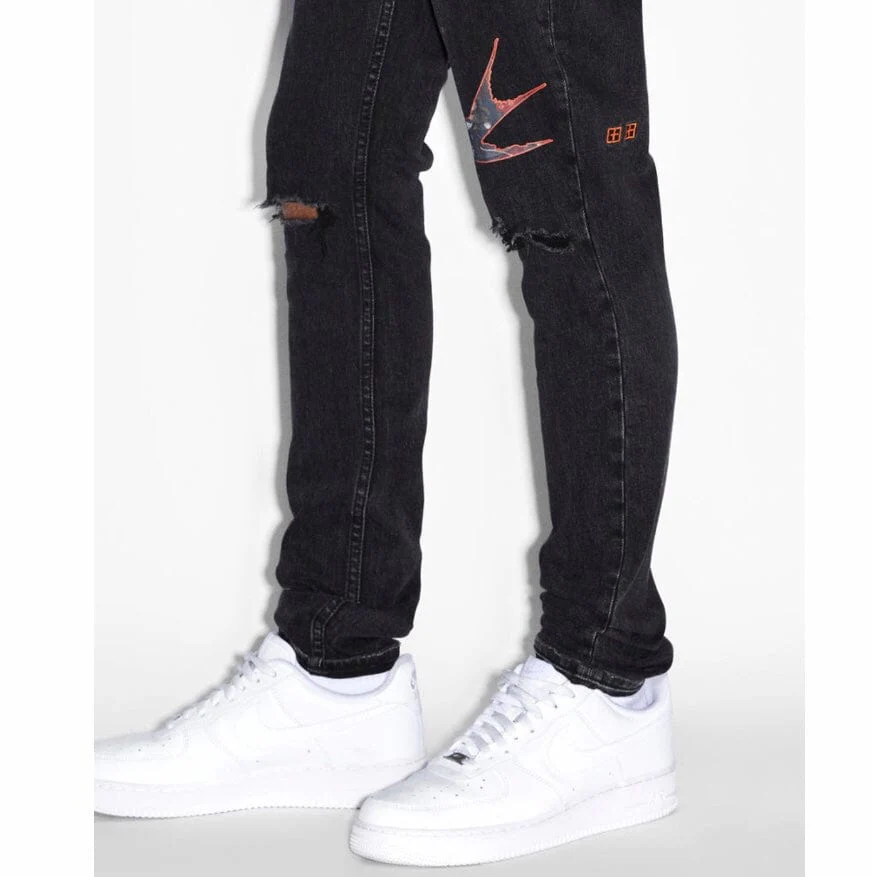 Ksubi Van Winkle Ecology Denim (Black) MPF23DJ017 - Image 4