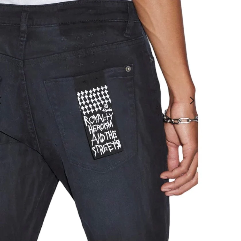Ksubi Van Winkle Ghosted 1999 Denim (Black) MSP24DJ046 - Image 4