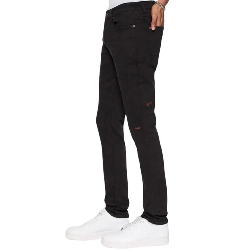 Ksubi Van Winkle Ghosted Denim (Black) MPS25DJ006 - Image 2