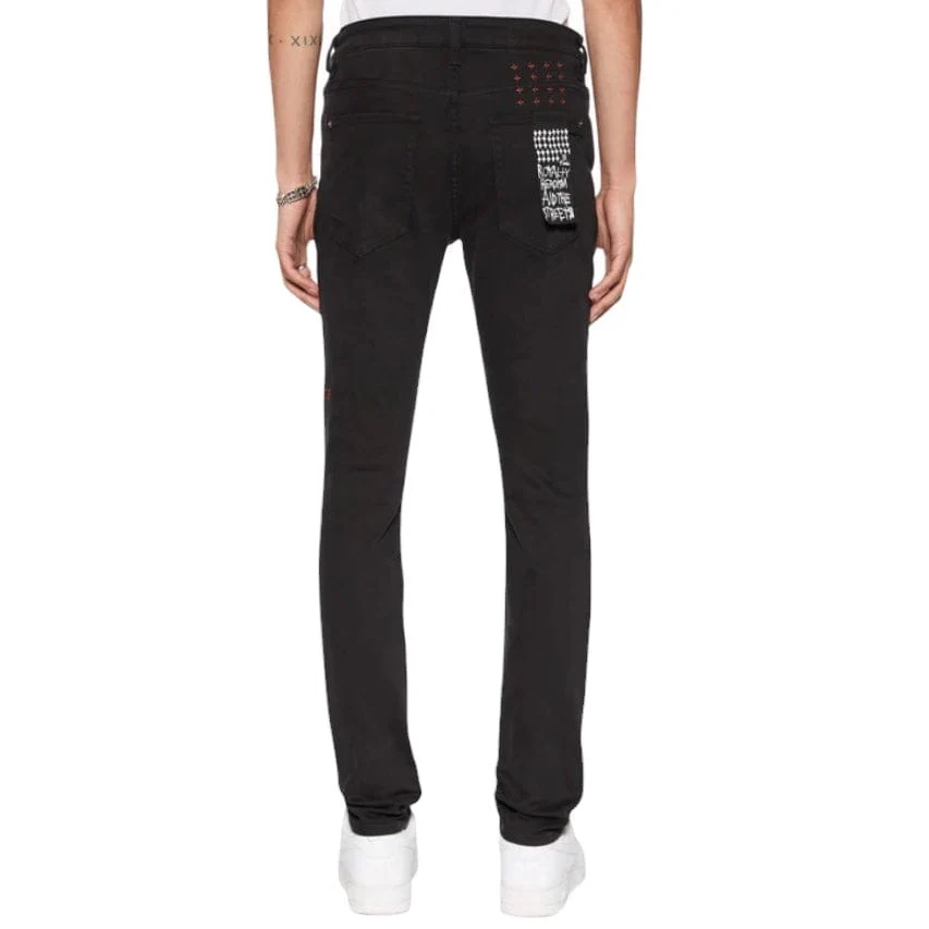 Ksubi Van Winkle Ghosted Denim (Black) MPS25DJ006 - Image 3