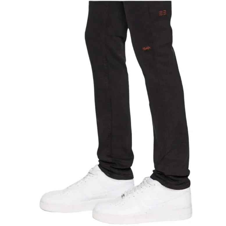 Ksubi Van Winkle Ghosted Denim (Black) MPS25DJ006 - Image 4