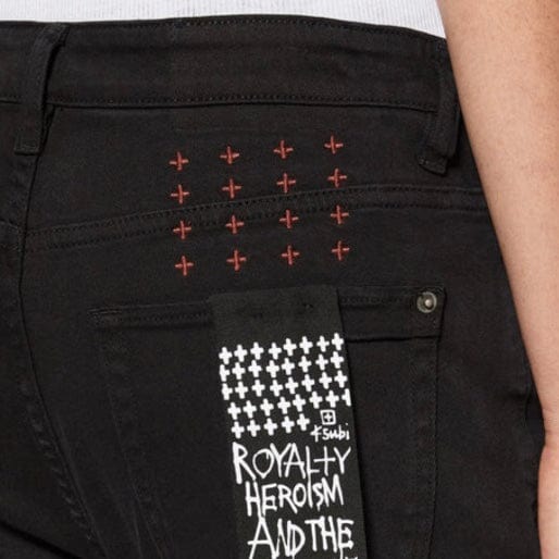 Ksubi Van Winkle Ghosted Denim (Black) MPS25DJ006 - Image 5