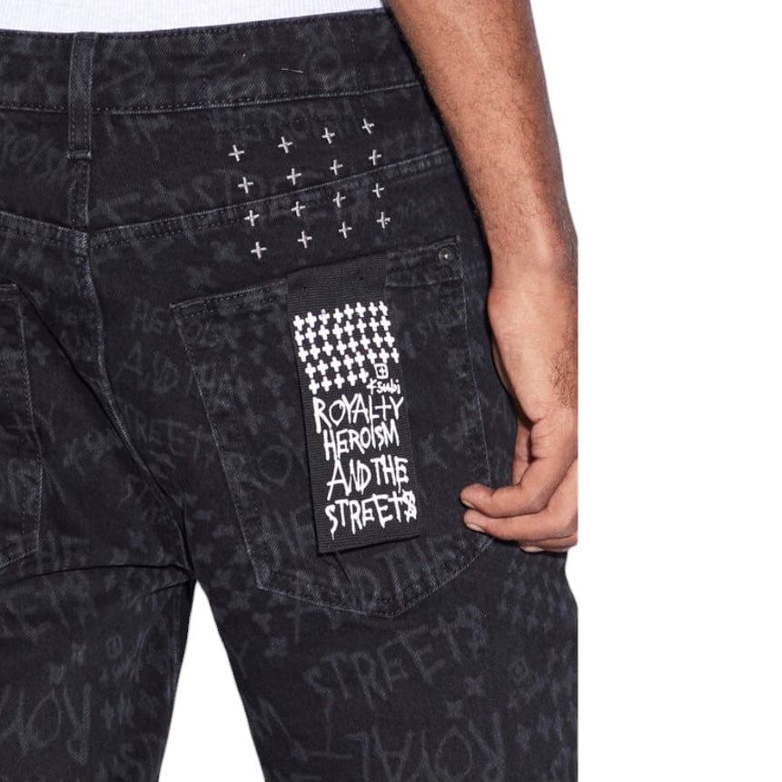 Ksubi Van Winkle Heroism Denim (Black) MPS24DJ052 - Image 5