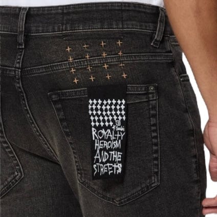 Ksubi Van Winkle Kingdom Repair Denim (Black) MSP25DJ032 - Image 4