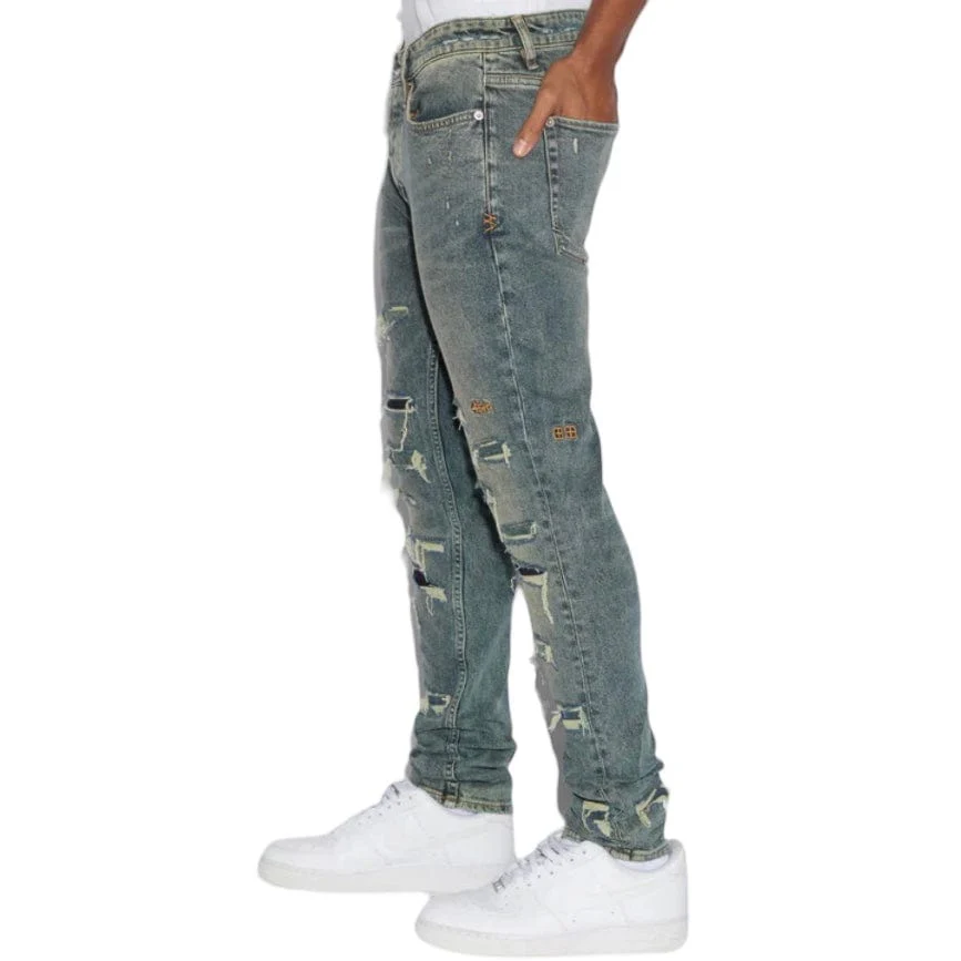 Ksubi Van Winkle Klassik Tinted Denim (Vintage Blue Wash) MPF24DJ007 - Image 2