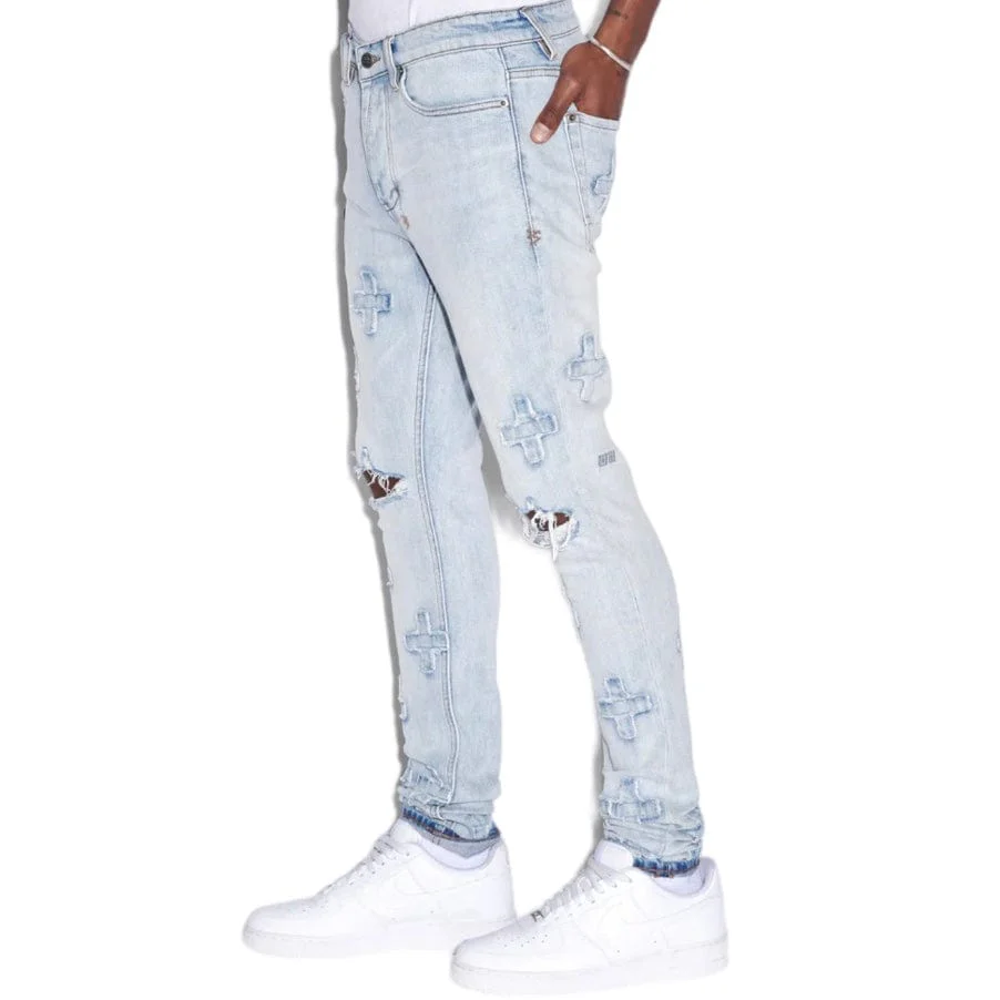 Ksubi Van Winkle Kraftwerk Denim Jean (Indigo Stone Wash) MFA23DJ024 - Image 2