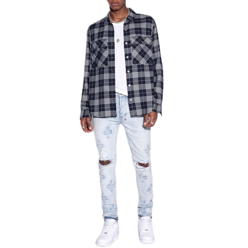 Ksubi Van Winkle Kraftwerk Denim Jean (Indigo Stone Wash) MFA23DJ024 - Image 6