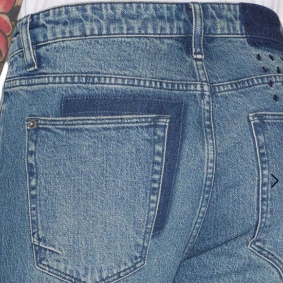 Ksubi Van Winkle Kult Denim (Mid Blue Vintage) MPF24DJ019 - Image 5
