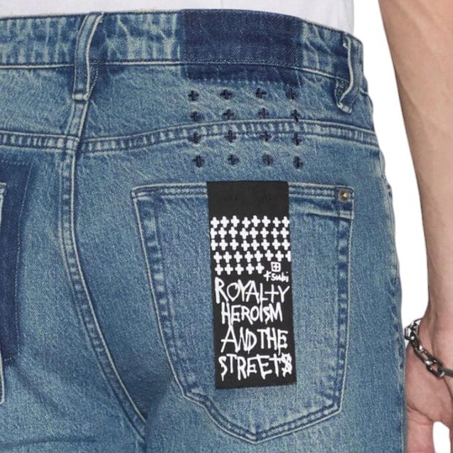 Ksubi Van Winkle Kult Denim (Mid Blue Vintage) MPF24DJ019 - Image 6