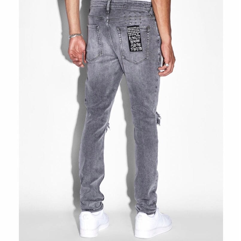 Ksubi Van Winkle Monokrome Jean (Grey) MPF23DJ039 - Image 3