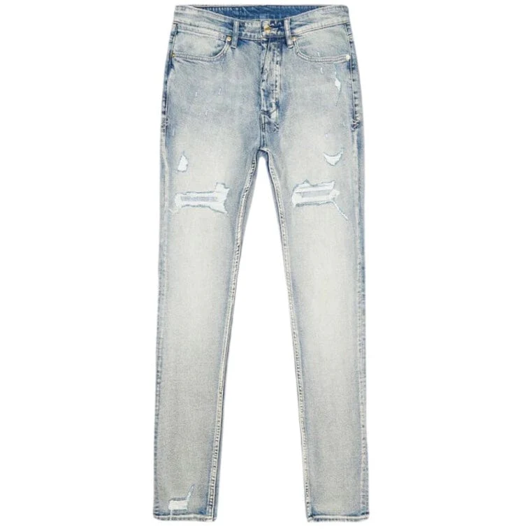 Ksubi Van Winkle Punk Gold Denim (Light Blue Stone Wash) MSP24DJ036 - Image 6