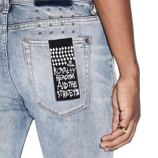 Ksubi Van Winkle Skyhigh Trashed Denim (Vintage Tinted Indigo) 5000006741 - Image 4