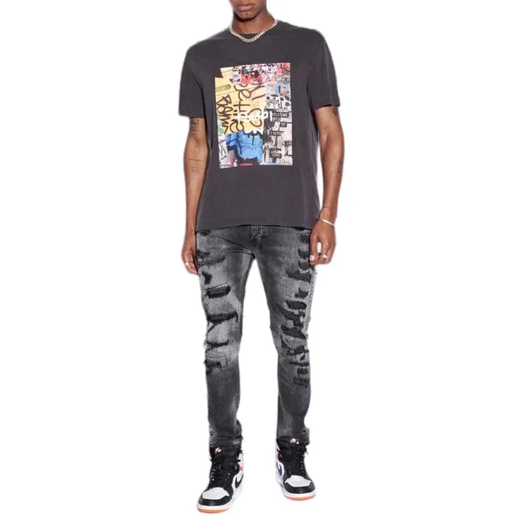 Ksubi Van Winkle Tektonik Denim (Black) MFA23DJ043 - Image 4