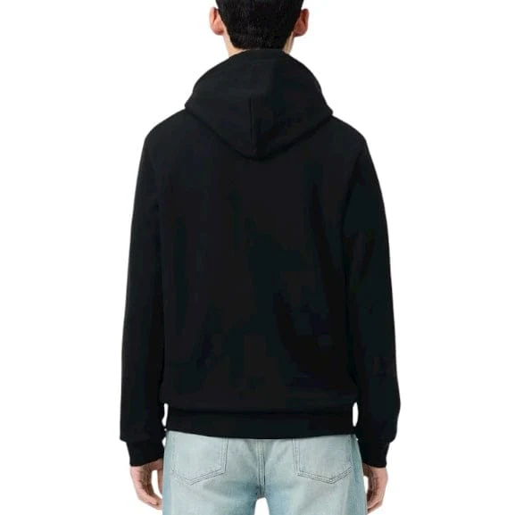 Lacoste Classic Fit Zip-Up Fleece Sweatshirt (Black) SH9809-51 - Image 2