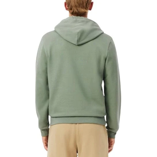 Lacoste Classic Fit Zip-Up Fleece Sweatshirt (Green) SH9809-51 - Image 2