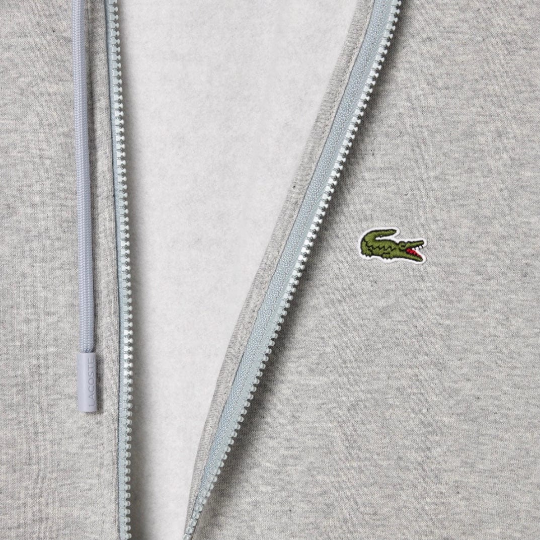 Lacoste Colorblock Hoodie (Grey/Black/White) SH1301-51 - Image 4