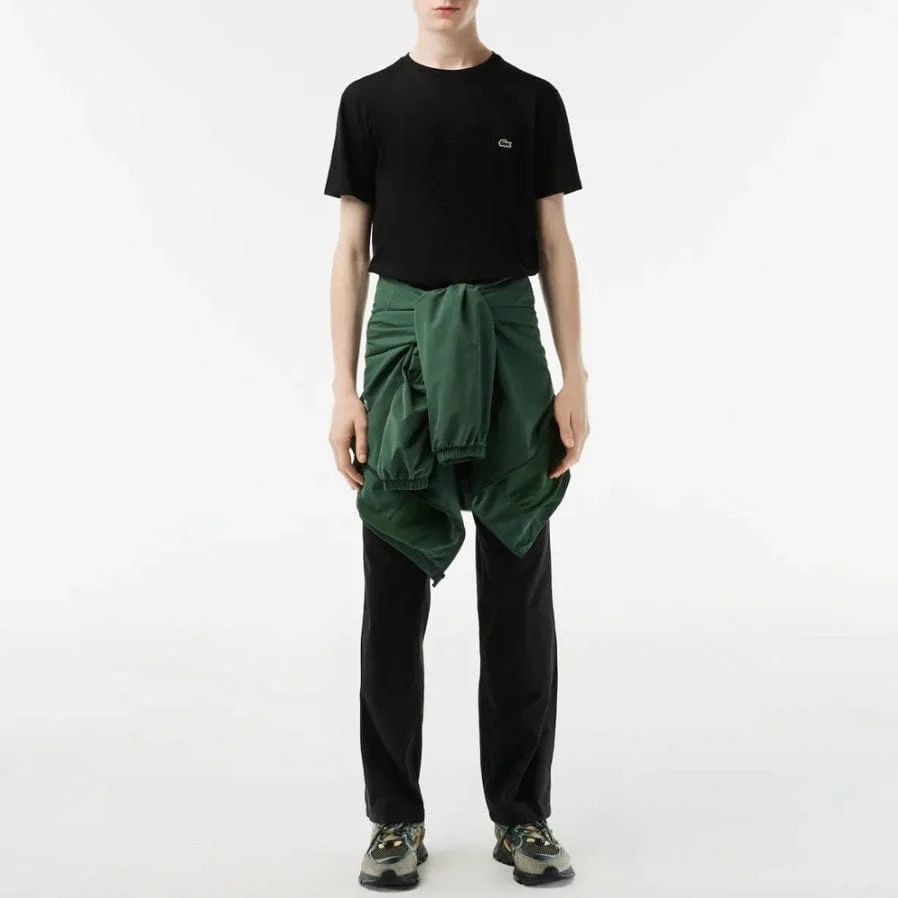 Lacoste Crew Neck Pima Cotton Jersey T Shirt (Black) TH6709-51 - Image 7