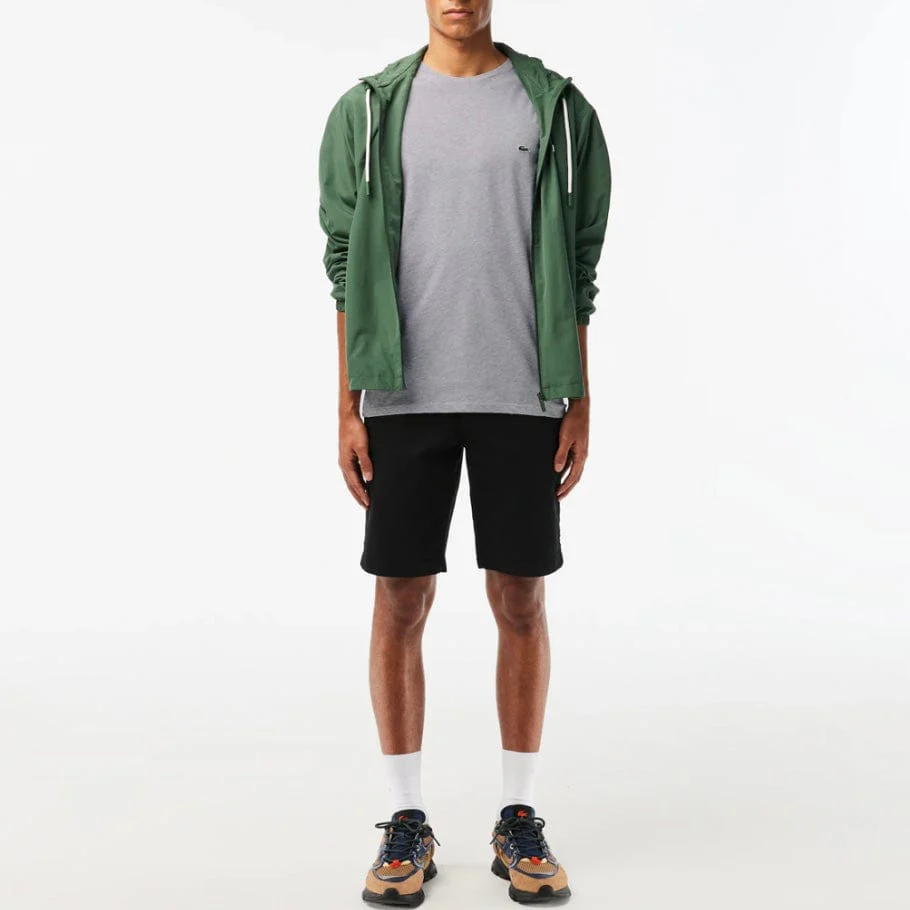 Lacoste Crew Neck Pima Cotton Jersey T Shirt (Grey Chine) TH6709-51 - Image 6