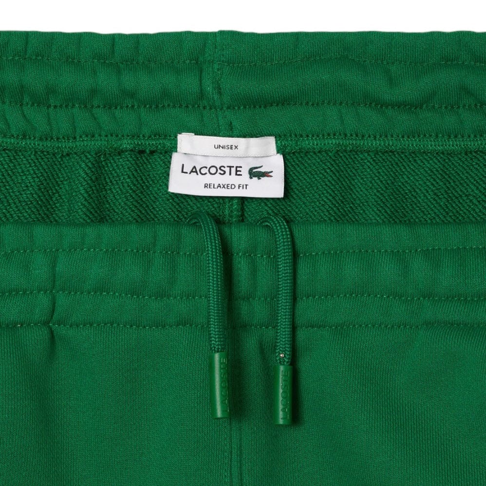 Lacoste Fleece Trackpants (Green) XH0075-51 - Image 3