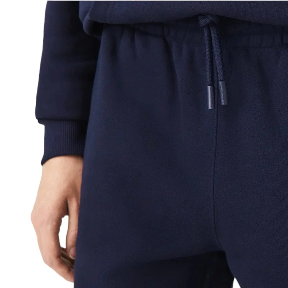 Lacoste Fleece Trackpants (Navy) XH0075-51 - Image 4