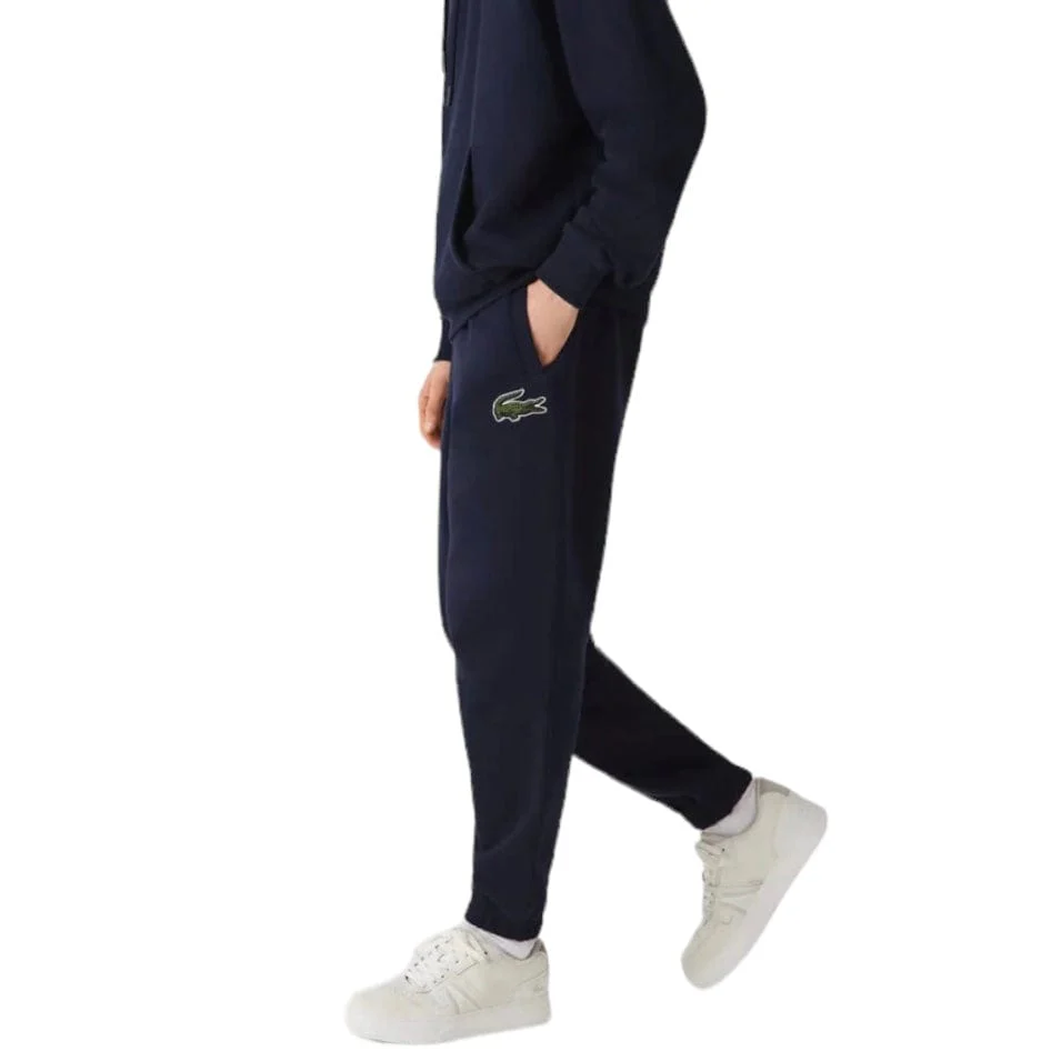 Lacoste Fleece Trackpants (Navy) XH0075-51 - Image 7