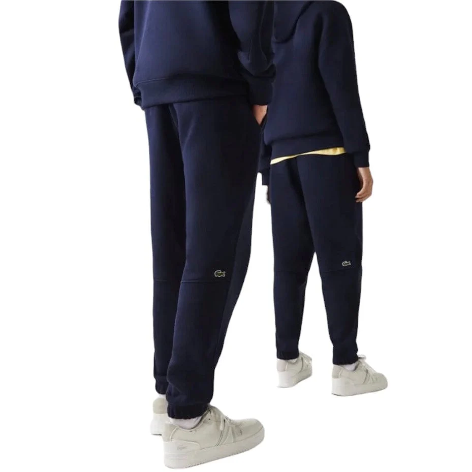 Lacoste Fleece Trackpants (Navy) XH0075-51 - Image 8