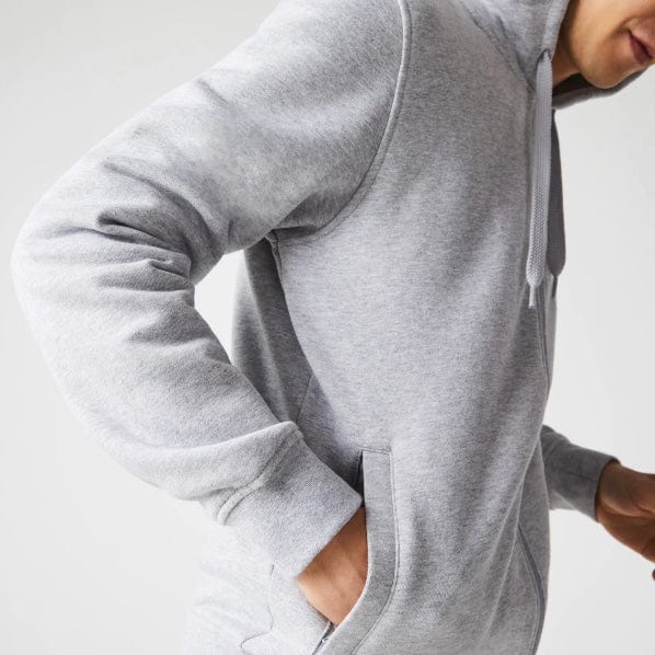 Lacoste Full Zip Hoodie (Grey) SH1551 - Image 3