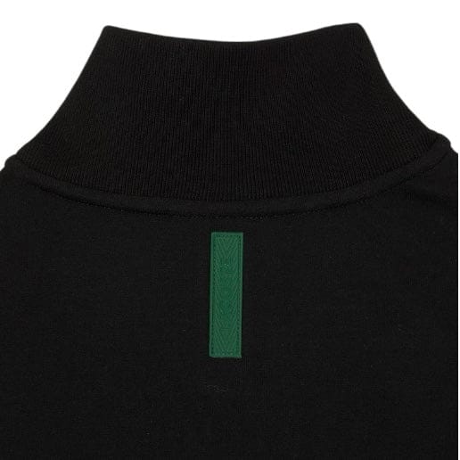Lacoste High Neck Zip Sweatshirt (Black) SH2702-51 - Image 4