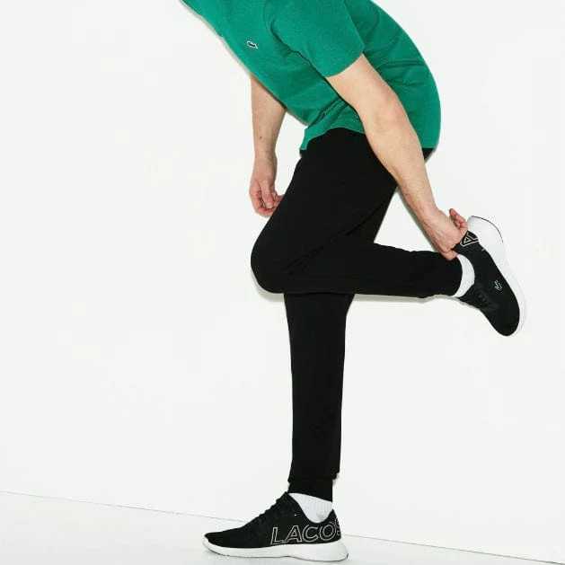 Lacoste Sport Fleece Tennis Sweatpants (Black) XH5528 - Image 4