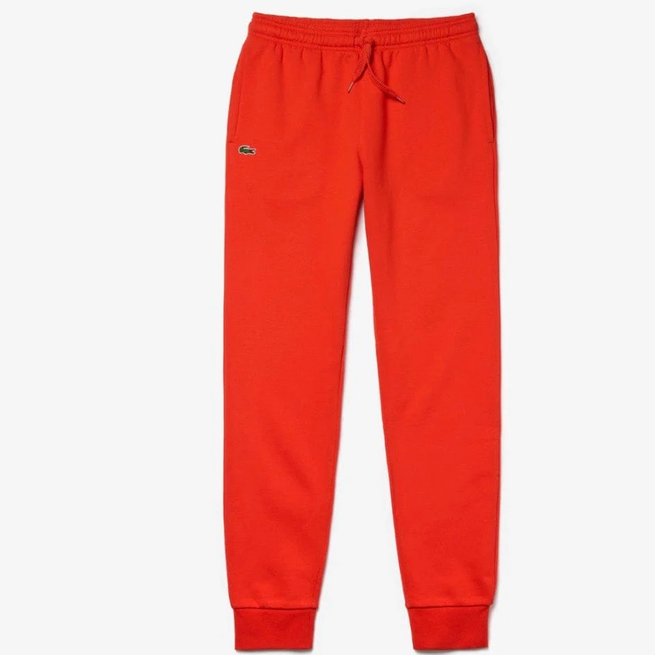 Lacoste Sport Fleece Tennis Sweatpants (Orange) XH5528