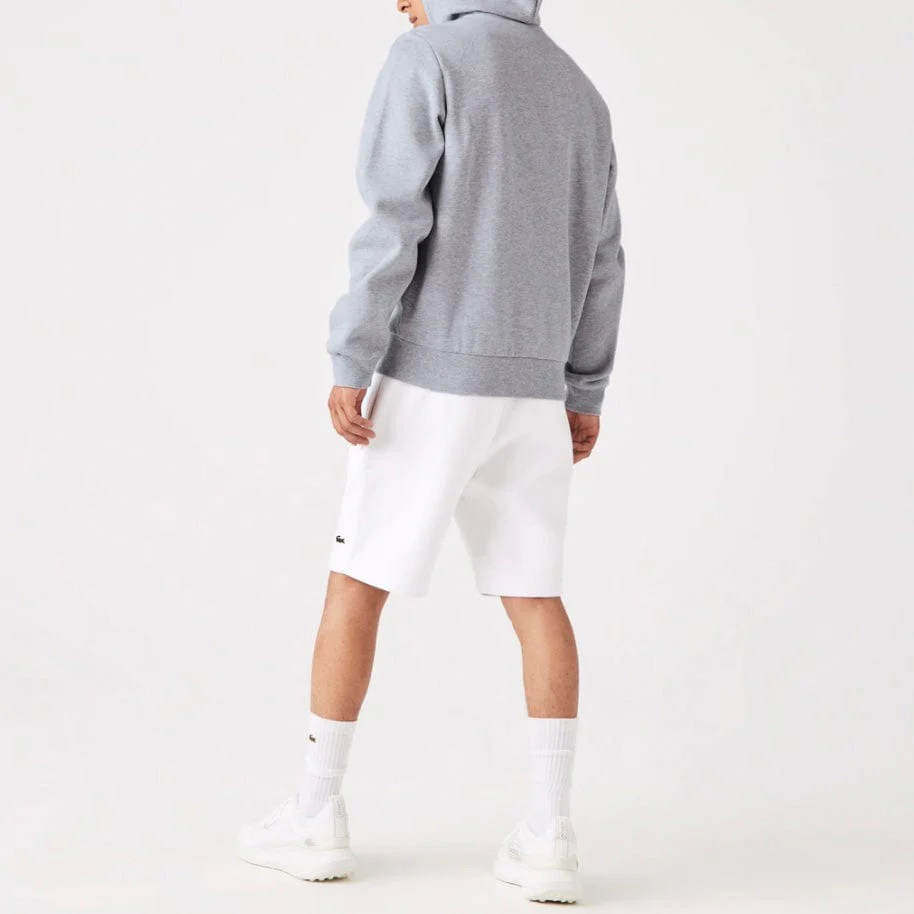 Lacoste Kangaroo Pocket Color-Blocked Hoodie (Grey Chine) SH9626-51 - Image 3