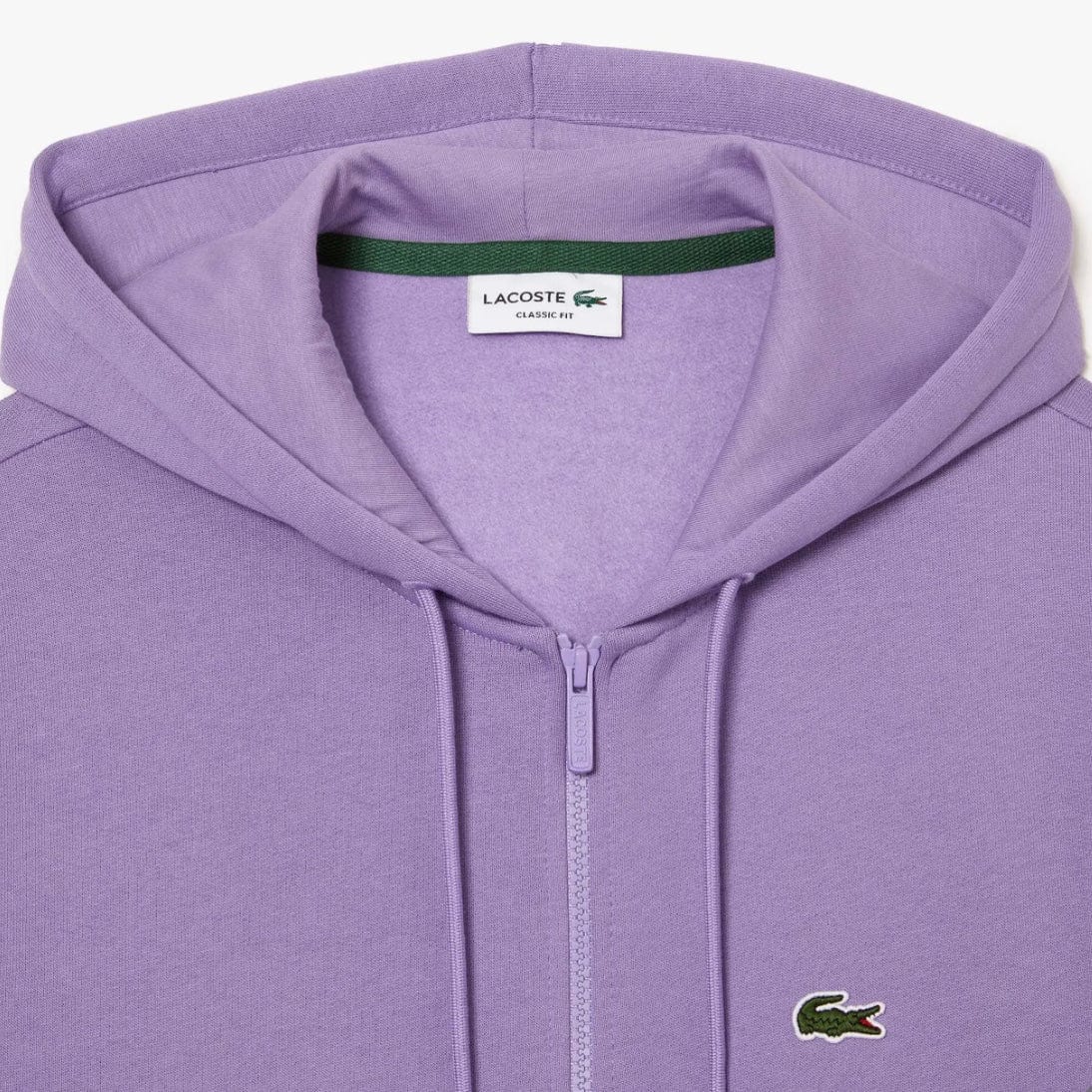 Lacoste Kangaroo Pocket Color-Blocked Hoodie (Purple) SH9626-51 - Image 8